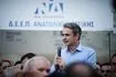 Ομιλία του Πρωθυπουργού Κυριάκου Μητσοτάκη στα γραφεία της ΔΕΕΠ Ανατολικής Αττικής στο Μαρκόπουλο.