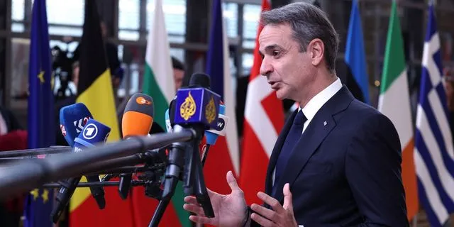 Ο Κυριάκος Μητσοτάκης στις Βρυξέλλες