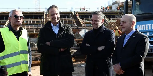 Επίσκεψη Μητσοτάκη στα έργα του νέου γηπέδου στον Βοτανικό – “Ένα γήπεδο που αξίζει ο Παναθηναϊκός”