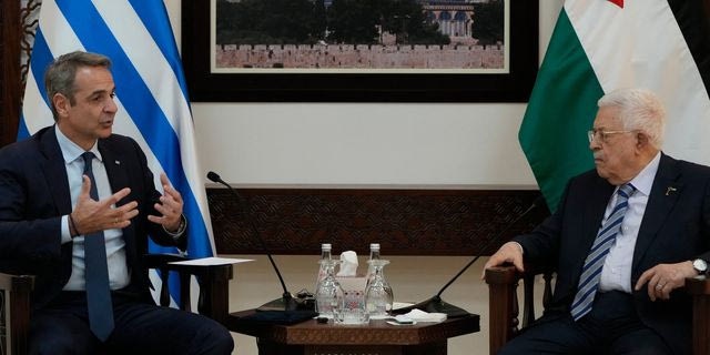 Μητσοτάκης: Αναγνωρίζουμε τη σπουδαιότητα της Παλαιστινιακής Αρχής