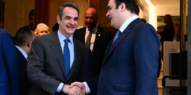 Κυριάκος Μητσοτάκης - Κυριάκος Πιερρακάκης (φωτογραφία αρχείου)