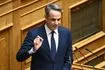 Ο Κυριάκος Μητσοτάκης στη Βουλή