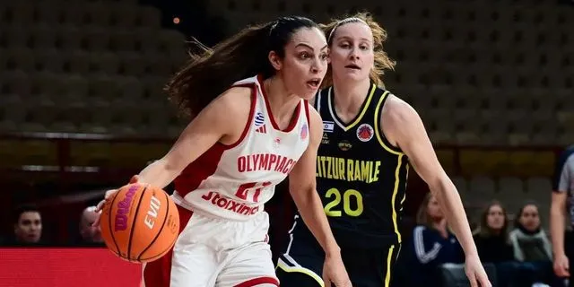 Ολυμπιακός – Ελιτζούρ 75-80: Άντεξε και συνεχίζει στο TOP-16 του EuroCup Γυναικών