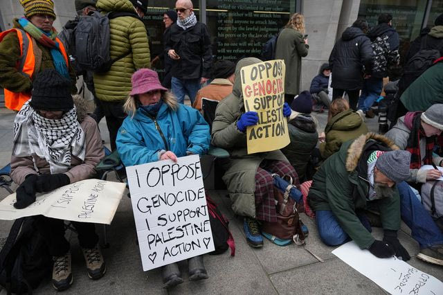 Διαμαρτυρία υπέρ της Palestine Action