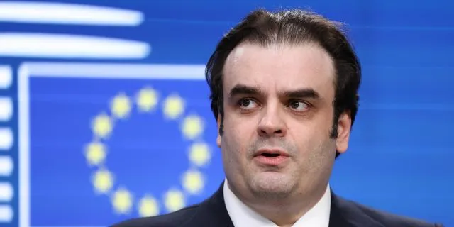 Ο Κυριάκος Πιερρακάκης στη συνεδρίαση του Eurogroup