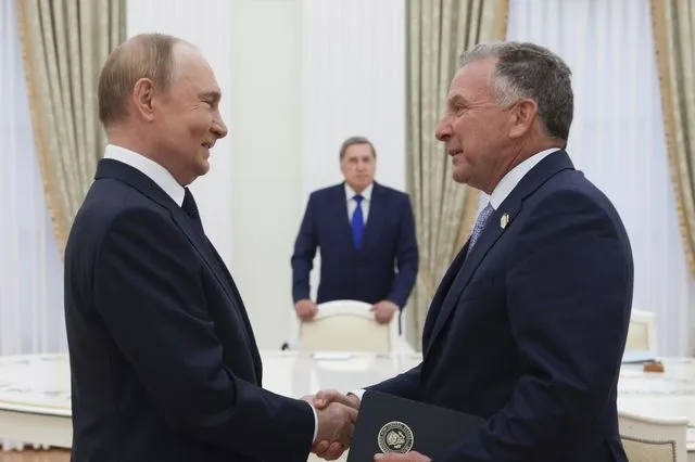 Βλαντίμιρ Πούτιν και Στιβ Γουίτκοφ