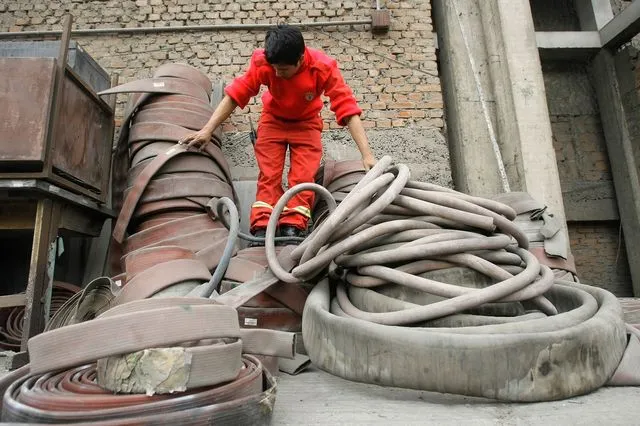 Πυροσβέστης στο Περού (φωτογραφία αρχείου)