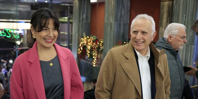 Γιάννης Ραγκούσης και Μαρίνα Κοντοτόλη