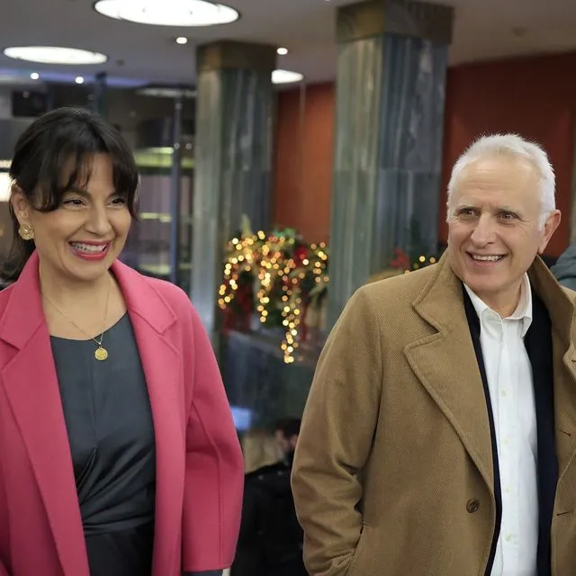 Γιάννης Ραγκούσης και Μαρίνα Κοντοτόλη