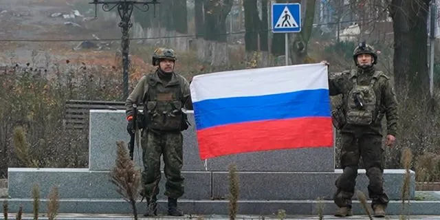 Ρώσοι στρατιώτες, φωτογραφία αρχείου