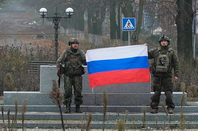 Ρώσοι στρατιώτες, φωτογραφία αρχείου