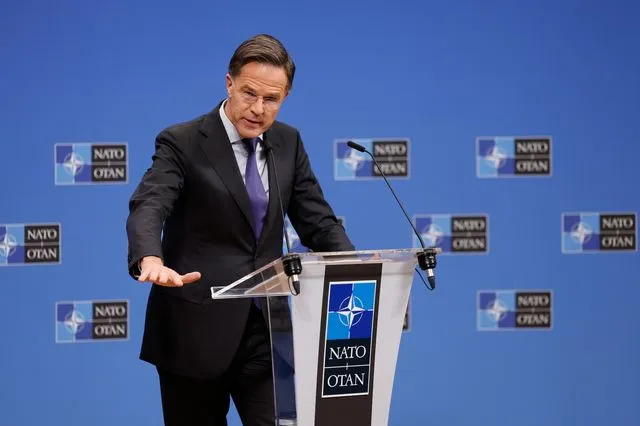 Ο γενικός γραμματέας του ΝΑΤΟ Μαρκ Ρούτε