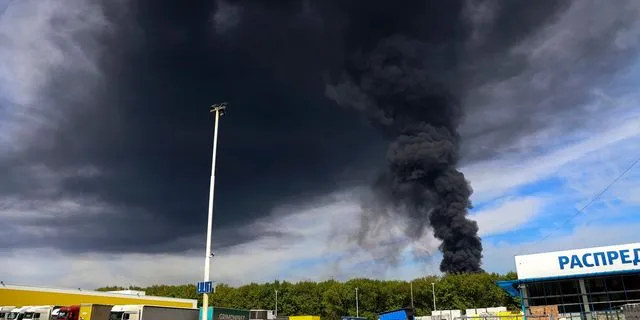 Φωτιά σε ρωσική μονάδα πετρελαίου μετά από ουκρανική επίθεση (αρχείου)