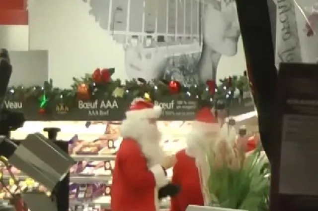 Μια ομάδα από ξωτικά και Άγιους Βασίληδες, ως άλλοι "Ρομπέν των Δασών" έκλεψαν προϊόντα από σούπερ μάρκετ στον Καναδά