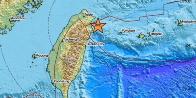 Ισχυρός σεισμός 7 Ρίχτερ στην Ταϊβάν