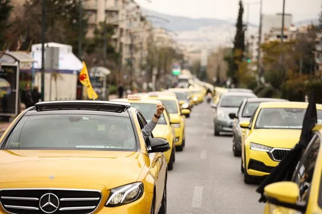 Απεργία των οδηγών ταξί