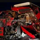 Τροχαίο με δύο νταλίκες και ΙΧ