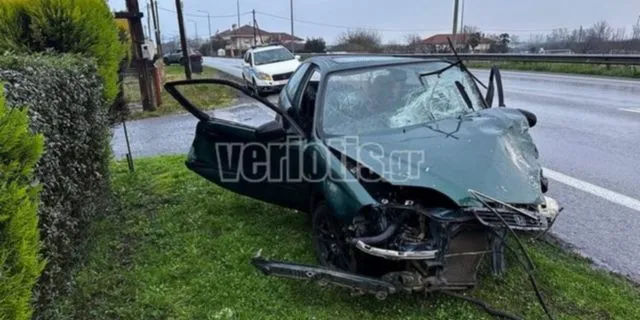 Τροχαιο στην Ημαθία