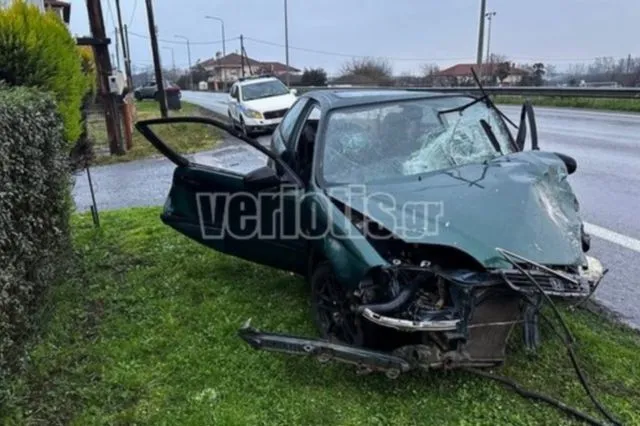 Τροχαιο στην Ημαθία