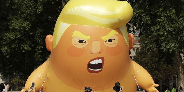 Διαμαρτυρία κατά του Τραμπ στο Λονδίνο