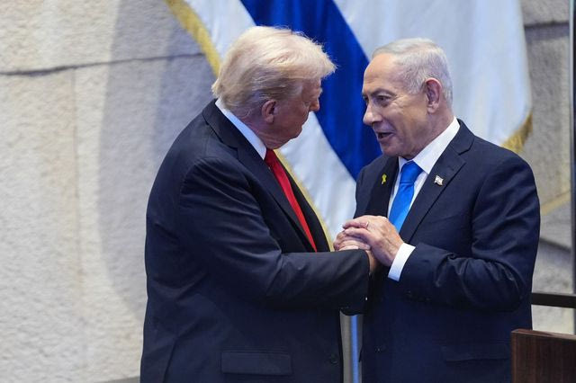 Ντόναλντ Τραμπ, Μπενιαμίν Νετανιάχου