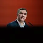 Ο Αλέξης Τσίπρας στην παρουσίαση του βιβλίου "Ιθάκη"