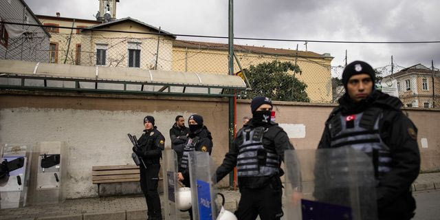 Τούρκοι αστυνομικοί - Φωτογραφία αρχείου