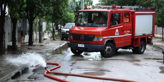 Κακοκαιρία στο Χαλάνδρι (αρχείου)