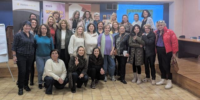 Ελληνικός Χρυσός και WHEN: Ολοκληρώθηκαν τα προγράμματα «Women 4 Change» και «Girls 4 Change»
