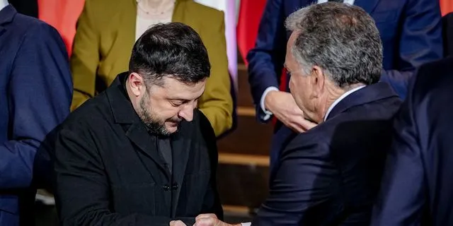 Βολοντίμιρ Ζελένσκι και Στιβ Γουίτκοφ