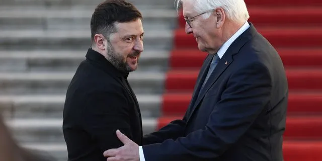 Ο Βολοντίμιρ Ζελένσκι στο Βερολίνο