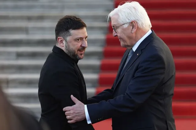 Ο Βολοντίμιρ Ζελένσκι στο Βερολίνο