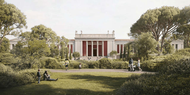 “Πράσινο φως” από ΚΣΝΜ και ΚΑΣ στις προμελέτες για την επέκταση του Εθνικού Αρχαιολογικού Μουσείου