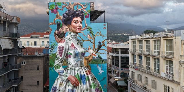 Τοιχογραφία της Mαρίας Κάλλας στην Καλαμάτα διεκδικεί παγκόσμιο τίτλο