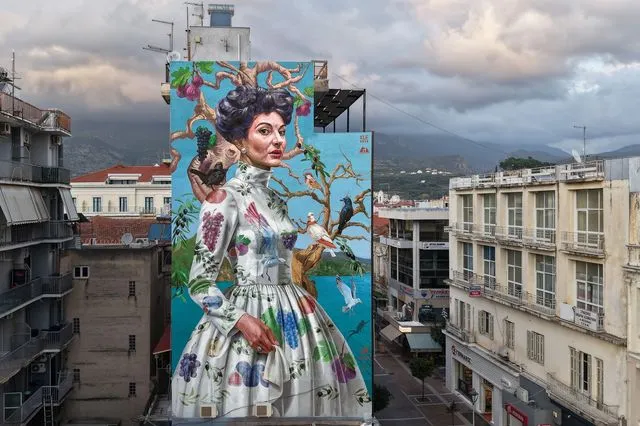 Τοιχογραφία της Mαρίας Κάλλας στην Καλαμάτα διεκδικεί παγκόσμιο τίτλο