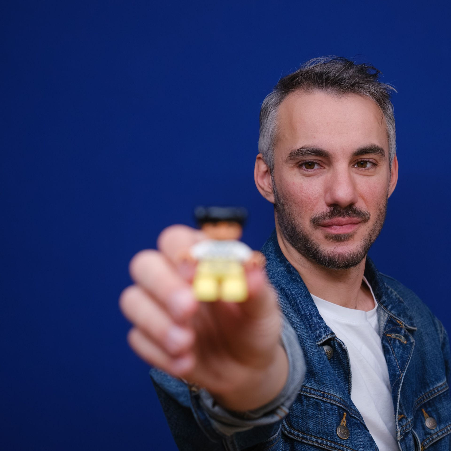 Ο Δημήτρης Τσιγκριμάνης 