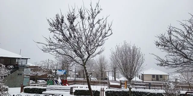 Χιόνια και παγετός σε Γιάννενα και Άρτα – Δείτε εικόνες