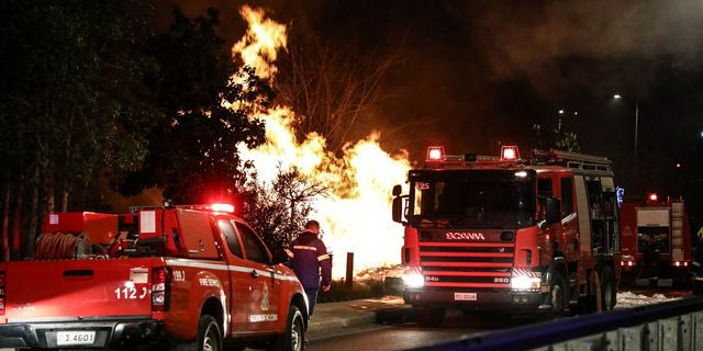 Δήμαρχος Περάματος για τη φωτιά: “Να γίνει δεκτό το αίτημα να μην υπάρχουν δεξαμενές καυσίμων”