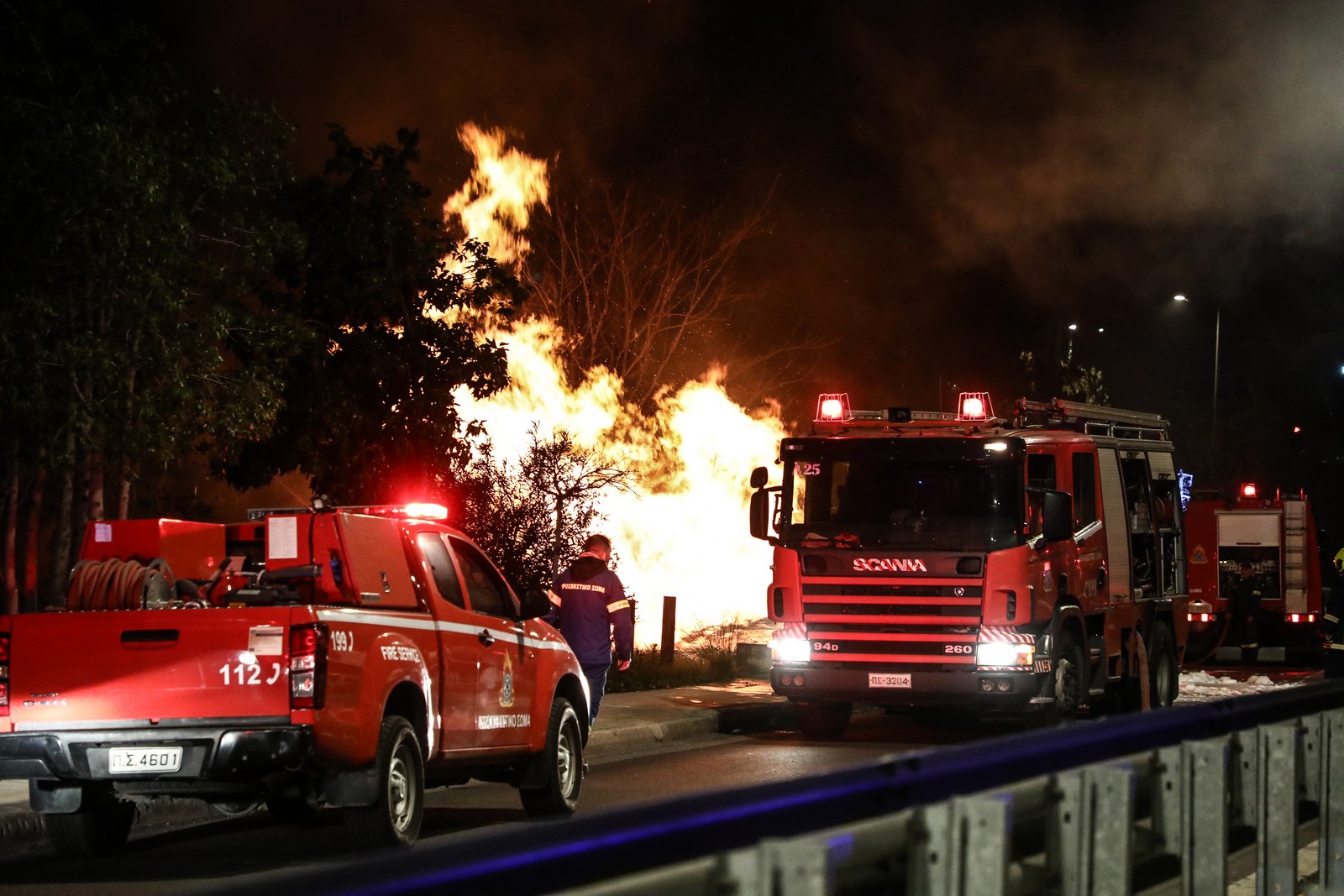 Φωτιά σε δασική έκταση στην Πλαγιά του Κιλκίς