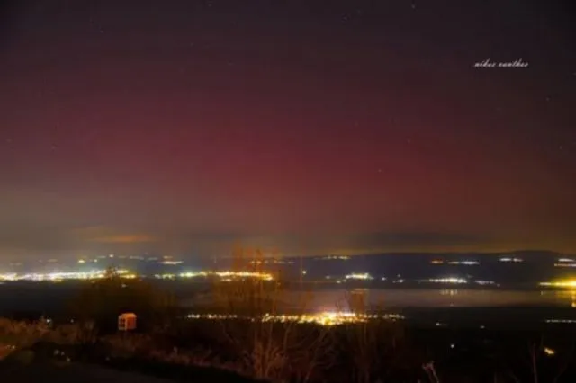 Η ηλιακή καταιγίδα έφερε το Βόρειο Σέλας σε Θεσσαλονίκη και Κέρκυρα – Μαγικές εικόνες