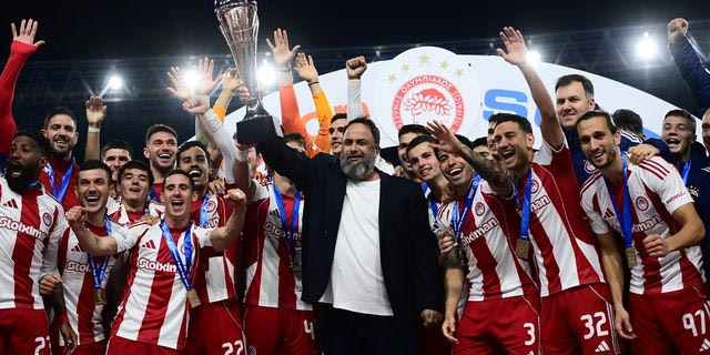 Ολυμπιακός – ΟΦΗ 3-0: Κατέκτησε το Betsson Super Cup και στέφθηκε υπερπρωταθλητής