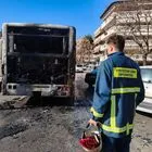 Θεσσαλονίκη: Λεωφορείο τυλίχθηκε στις φλόγες – Βίντεο