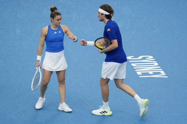 Πού θα δείτε τις μάχες της Ελλάδας στο United Cup με τον Στέφανο Τσιτσιπά και τη Μαρία Σάκκαρη