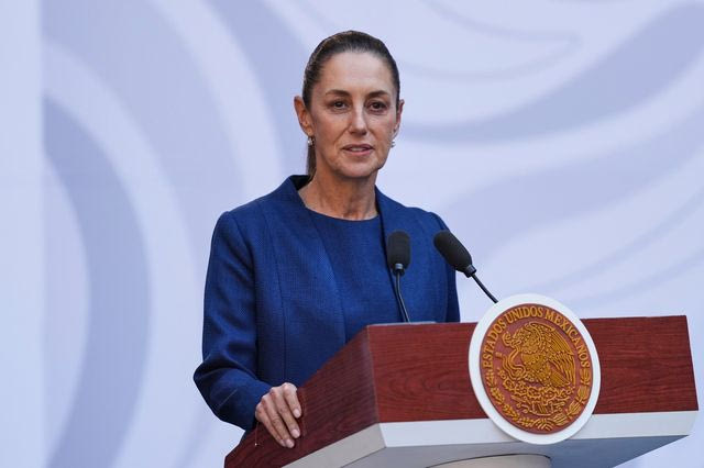 Η πρόεδρος του Μεξικού Κλαούντια Σέινμπαουμ