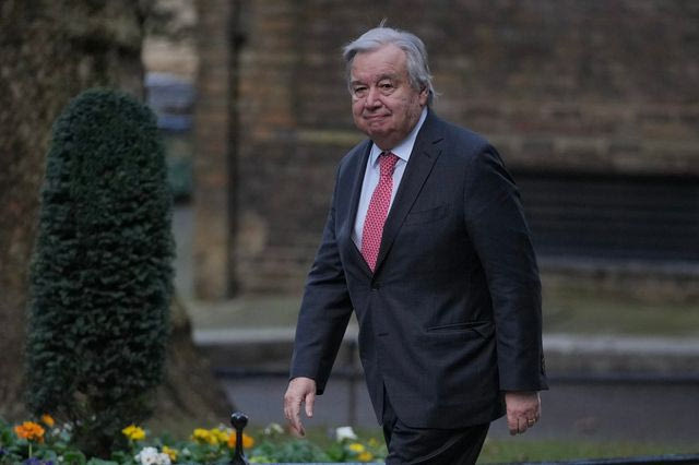 Ο Γενικός Γραμματέας των Ηνωμένων Εθνών Αντόνιο Γκουτέρες