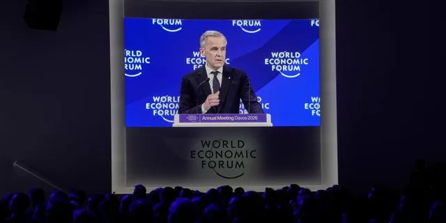 O Mark Carney στο Νταβός