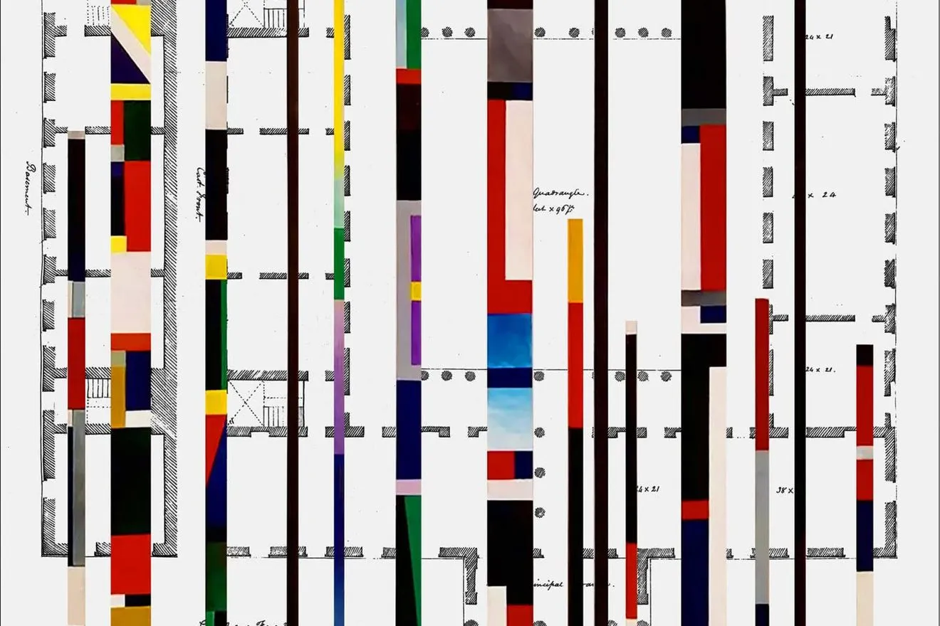 έργο από την ατομική έκθεση του Άγγελου Σκούρτη