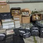 Εξαρθρώθηκαν δύο εγκληματικές οργανώσεις λαθρεμπορίου καπνικών προϊόντων