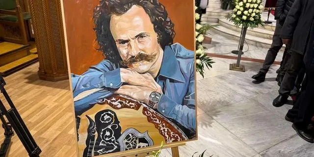 Συγκίνηση στο τελευταίο αντίο στον Γιάννη Ξυλούρη (Ψαρογιάννη) – Φωτογραφίες