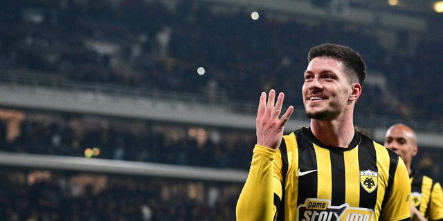 ΑΕΚ – Παναθηναϊκός 4-0: Η Ένωση διέλυσε το τριφύλλι με οδοστρωτήρα Λούκα Γιόβιτς που έκανε καρέ